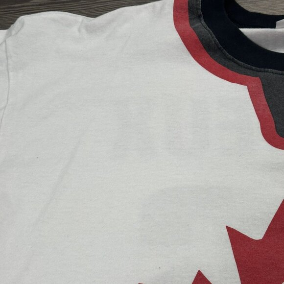 Vintage 90’s Team Canada Mario Lemieux Jersey T Shirt - Picture 6 of 7